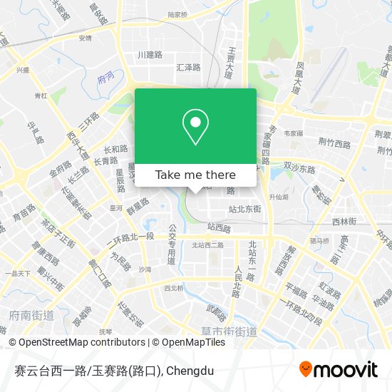 赛云台西一路/玉赛路(路口) map