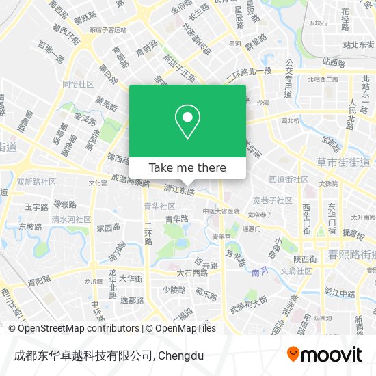 成都东华卓越科技有限公司 map