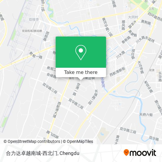 合力达卓越南城-西北门 map