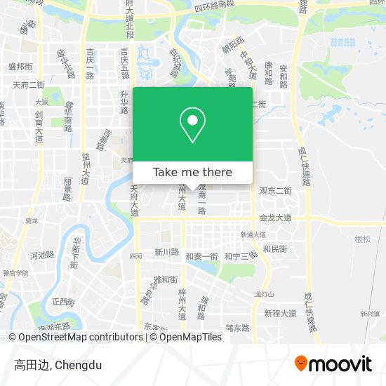 高田边 map
