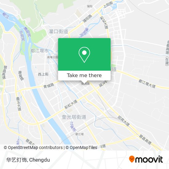 华艺灯饰 map