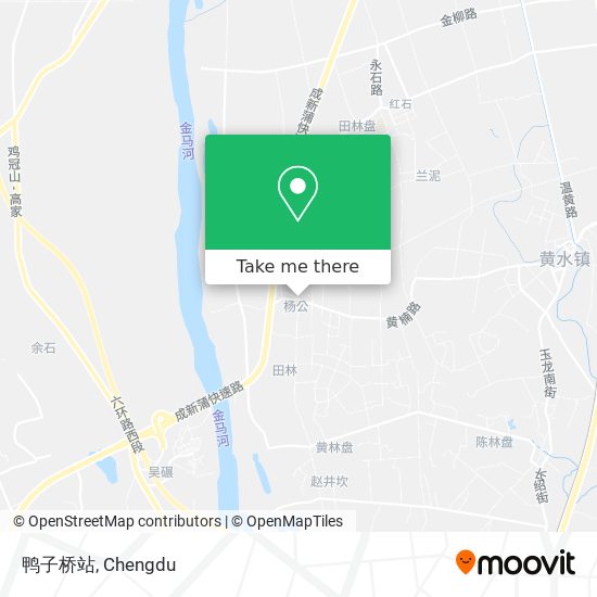 鸭子桥站 map