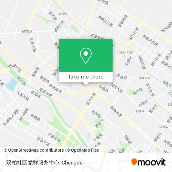 双柏社区党群服务中心 map