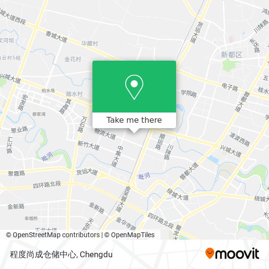 程度尚成仓储中心 map