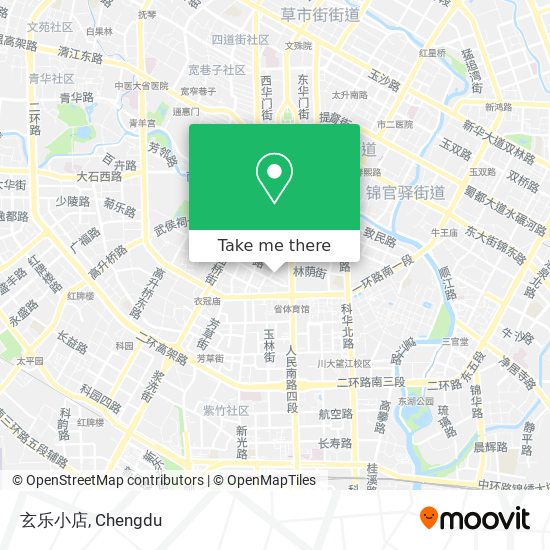 玄乐小店 map