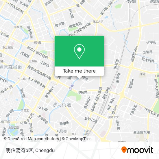 明信鹭湾b区 map