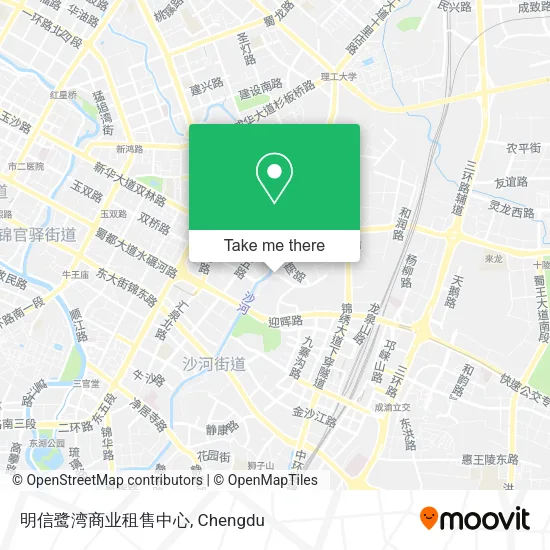 明信鹭湾商业租售中心 map