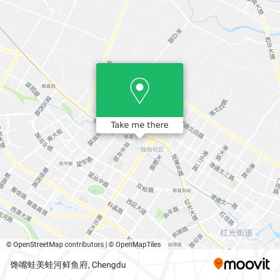 馋嘴蛙美蛙河鲜鱼府 map