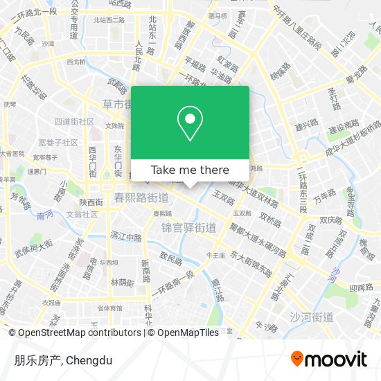 朋乐房产 map