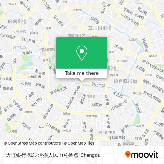 大连银行-残缺污损人民币兑换点 map