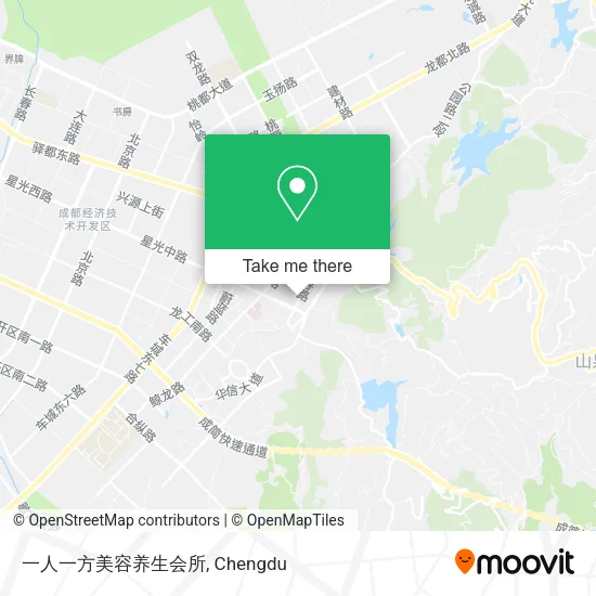 一人一方美容养生会所 map