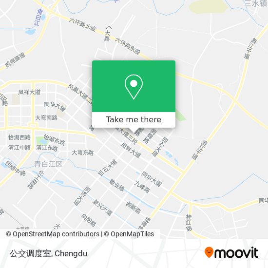 公交调度室 map