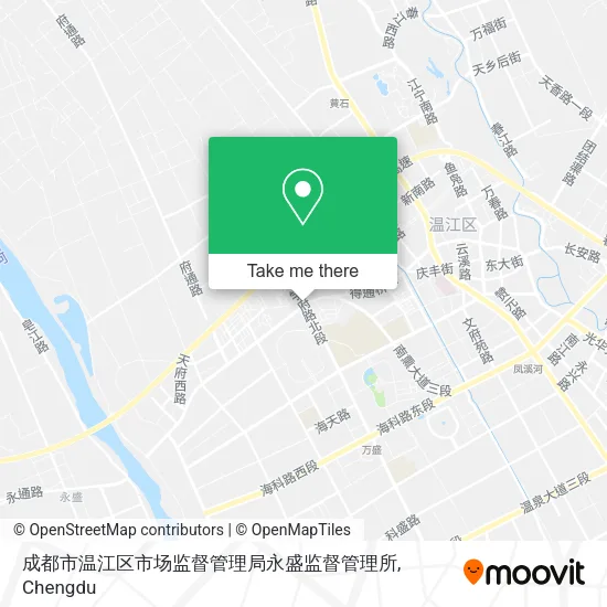 成都市温江区市场监督管理局永盛监督管理所 map