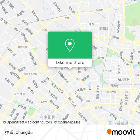 拍道 map