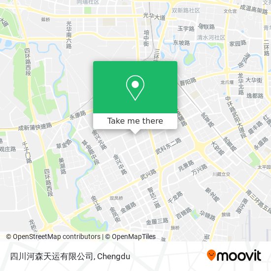 四川河森天运有限公司 map