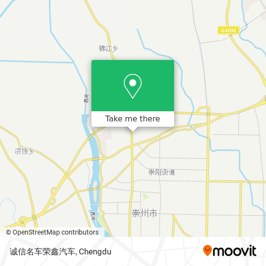 诚信名车荣鑫汽车 map