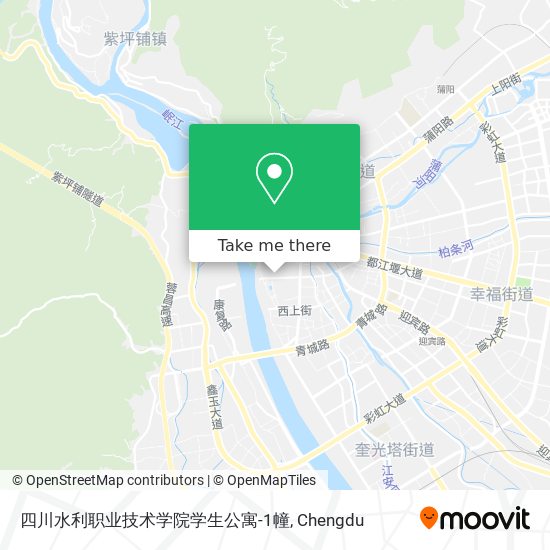 四川水利职业技术学院学生公寓-1幢 map