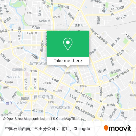 中国石油西南油气田分公司-西北1门 map