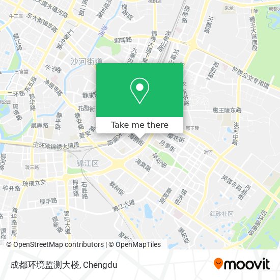 成都环境监测大楼 map