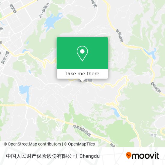 中国人民财产保险股份有限公司 map