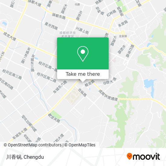 川香锅 map