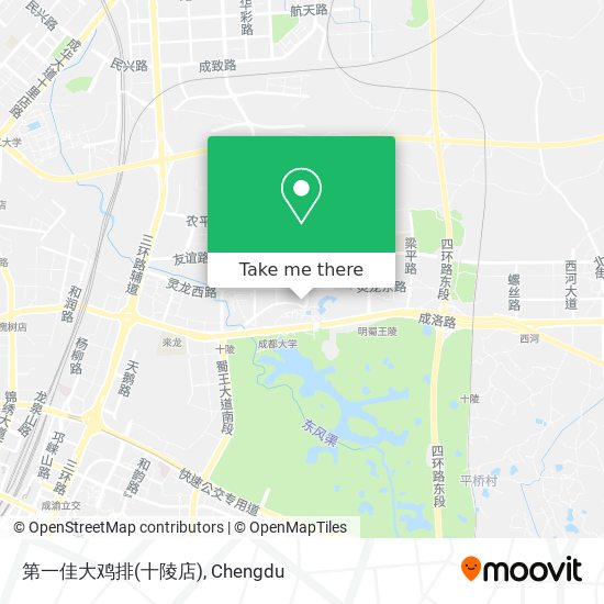 第一佳大鸡排(十陵店) map