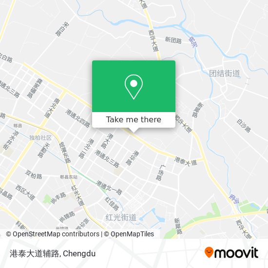 港泰大道辅路 map