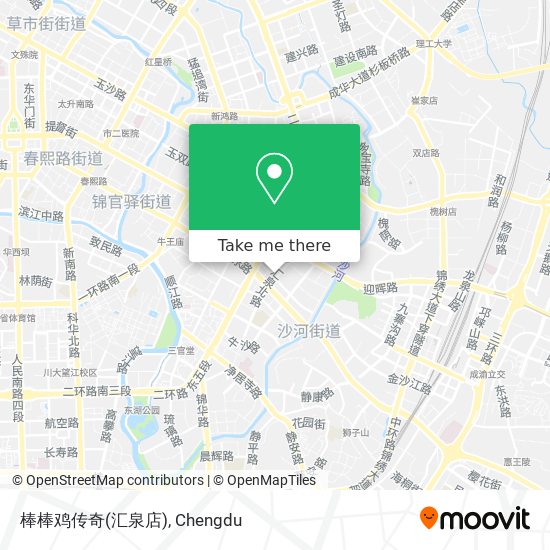 棒棒鸡传奇(汇泉店) map
