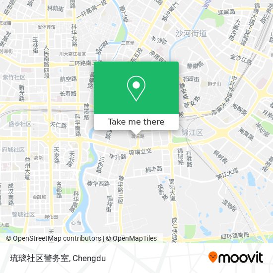 琉璃社区警务室 map