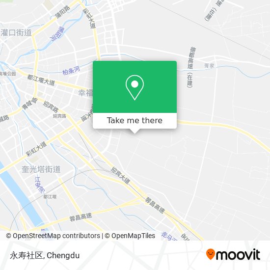 永寿社区 map