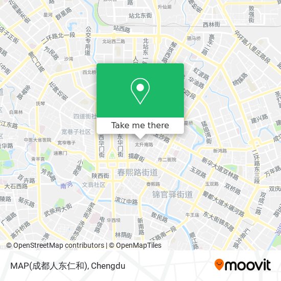 MAP(成都人东仁和) map