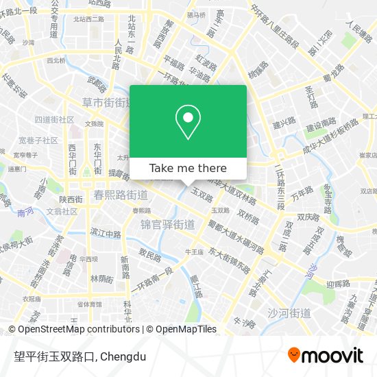 望平街玉双路口 map