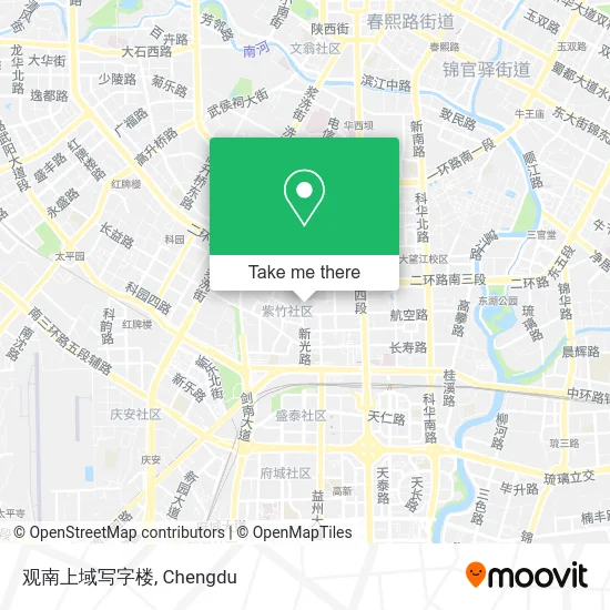 观南上域写字楼 map