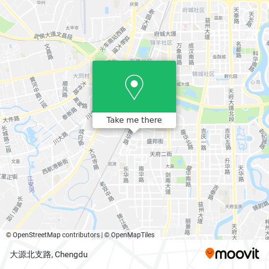 大源北支路 map