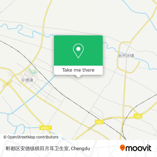 郫都区安德镇棋田月耳卫生室 map