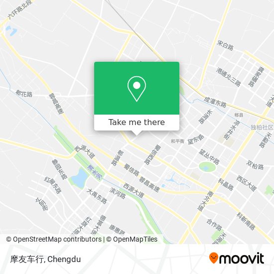 摩友车行 map