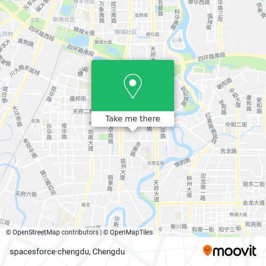 spacesforce·chengdu map