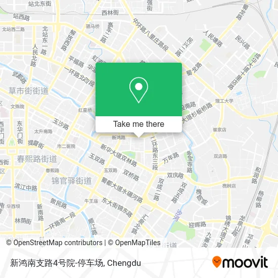 新鸿南支路4号院-停车场 map