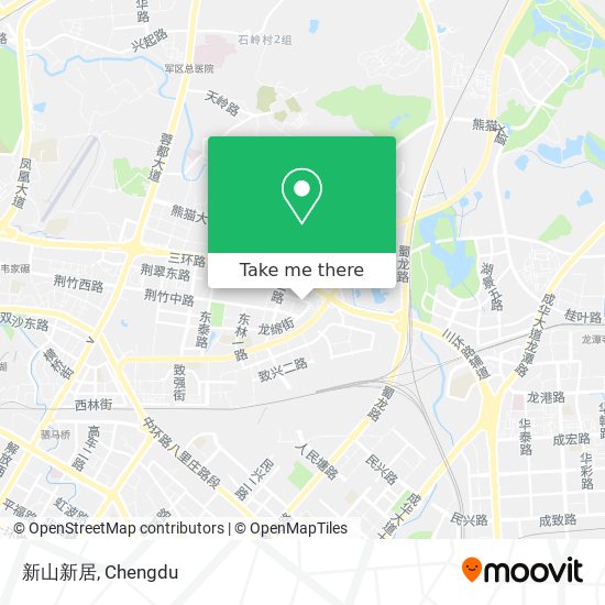 新山新居 map