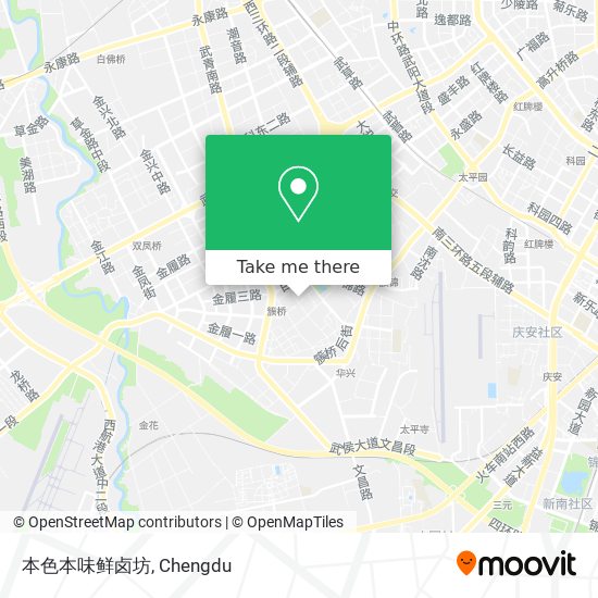 本色本味鲜卤坊 map
