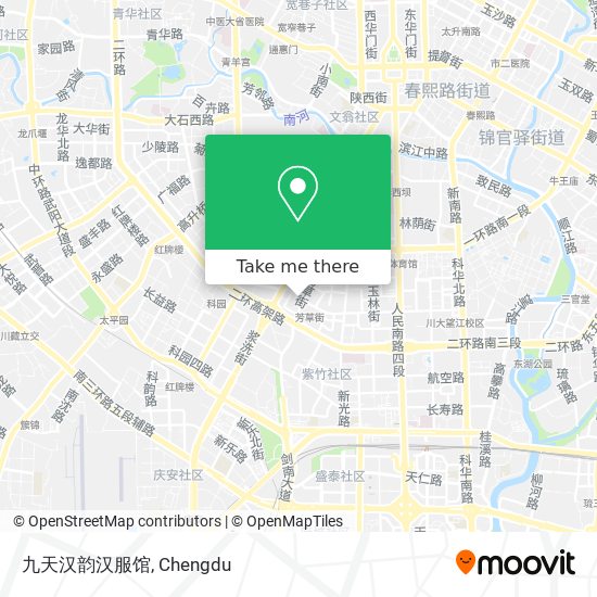 九天汉韵汉服馆 map