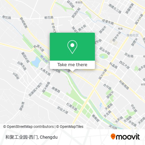 和聚工业园-西门 map
