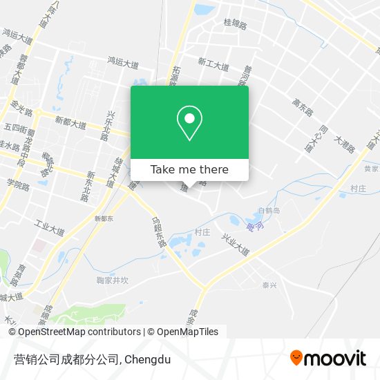 营销公司成都分公司 map