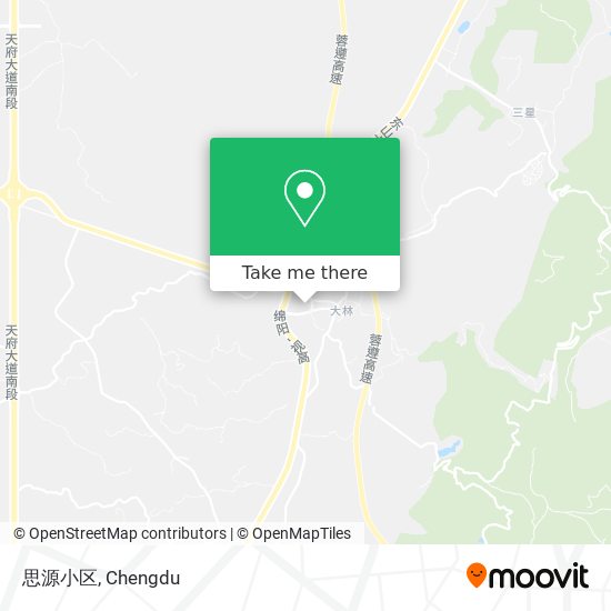 思源小区 map