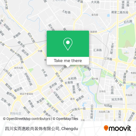 四川实而惠欧尚装饰有限公司 map