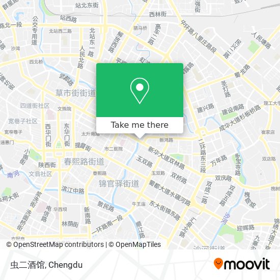 虫二酒馆 map