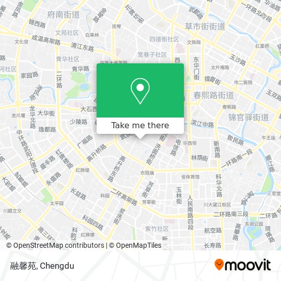 融馨苑 map