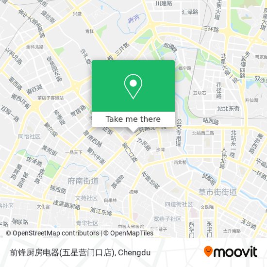 前锋厨房电器(五星营门口店) map