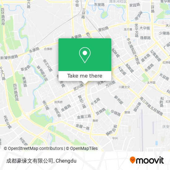 成都豪缘文有限公司 map