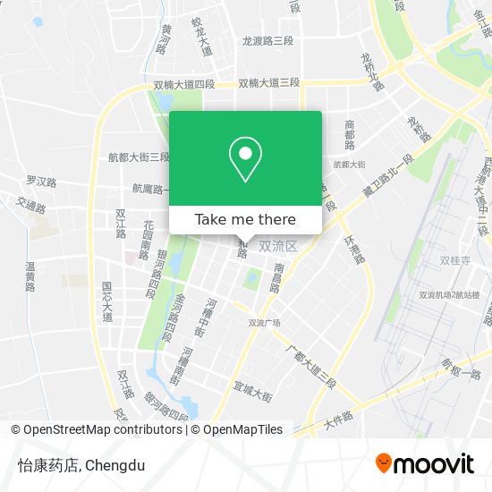怡康药店 map